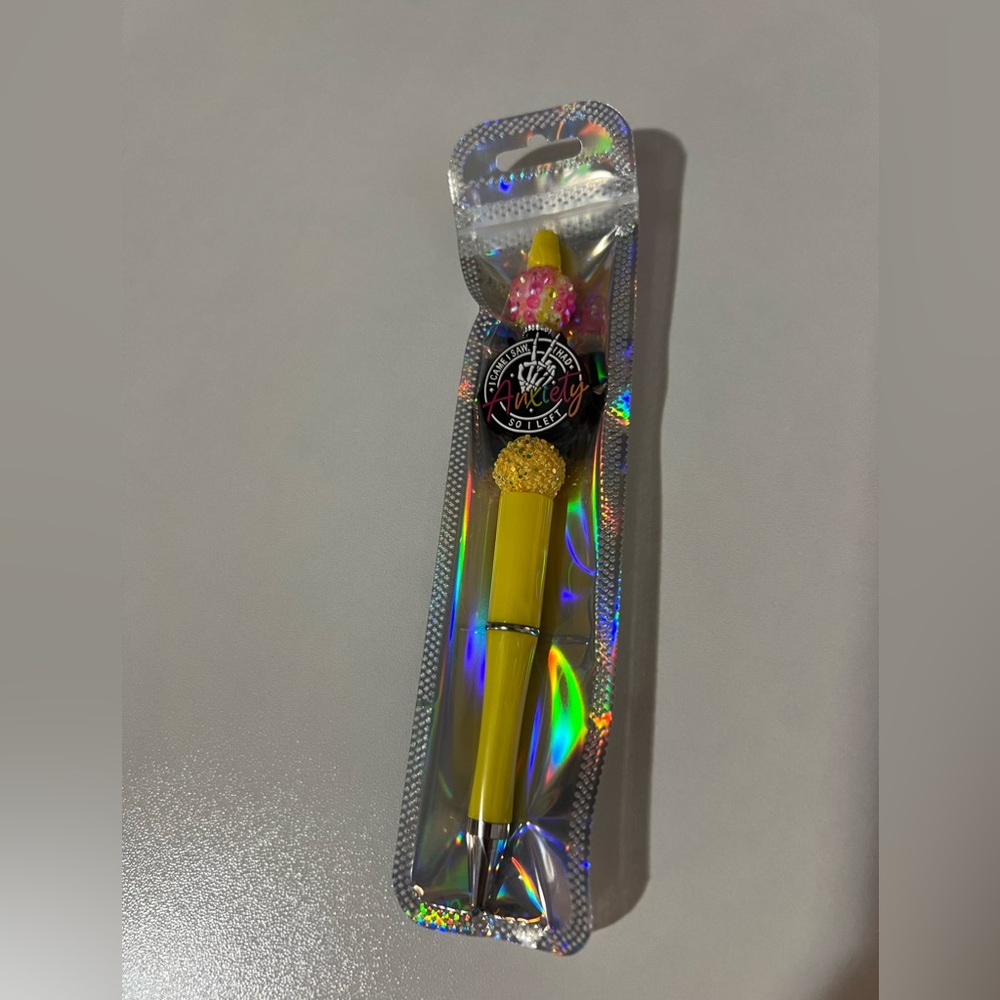 ✨New✨ Hand Beaded Anxiety Pen ✌️
